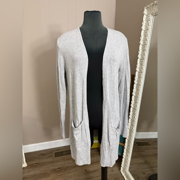 Old Navy • Gray Open Duster Cardigan - Picture 1 of 9